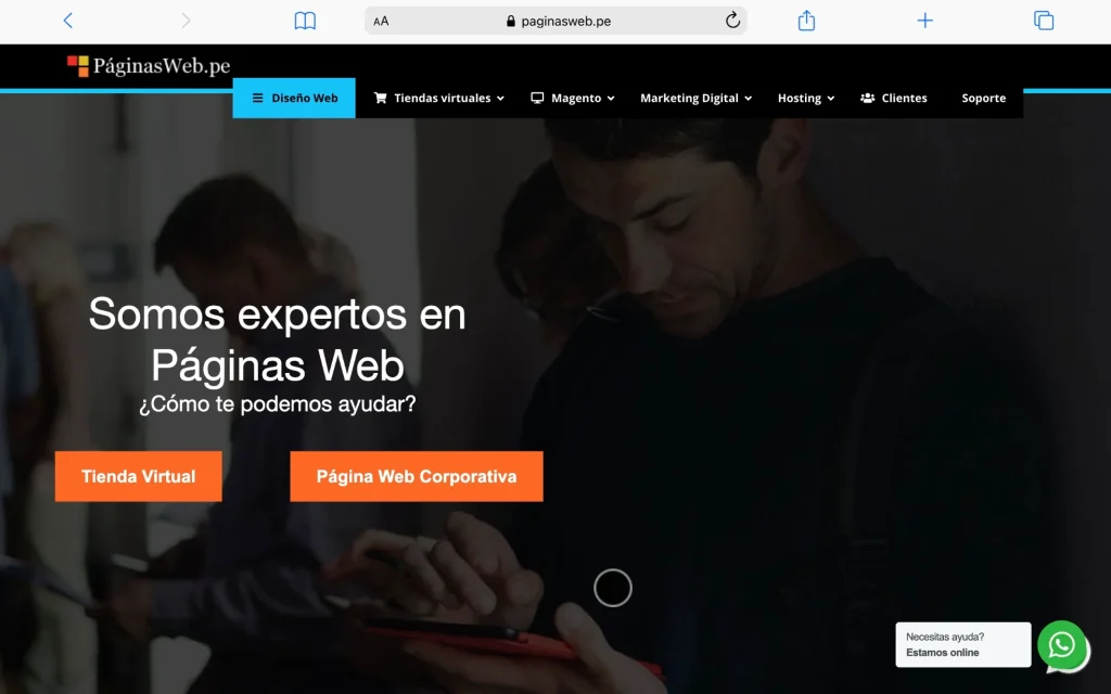 Las 10 mejores agencias de desarrollo web en Perú Macbook Air paginasweb.pe Macbook air paginasweb. Pe