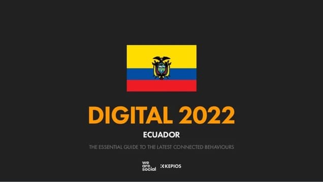 Estadisticas digitales en ecuador