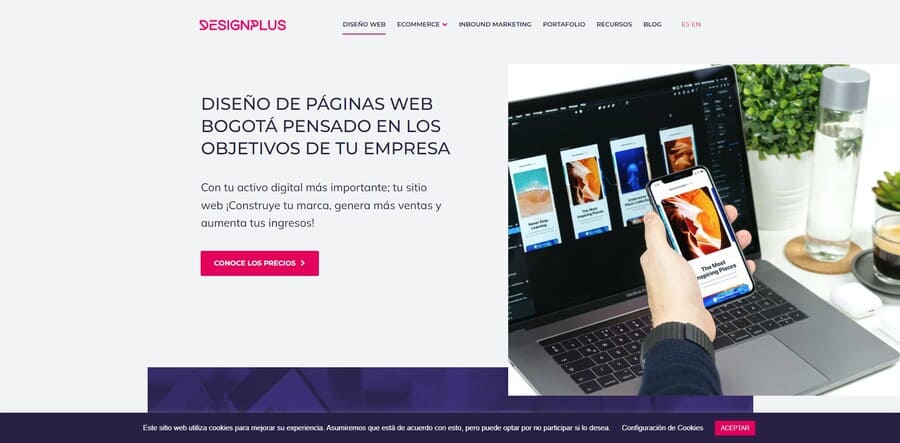 Paginas web agencia design