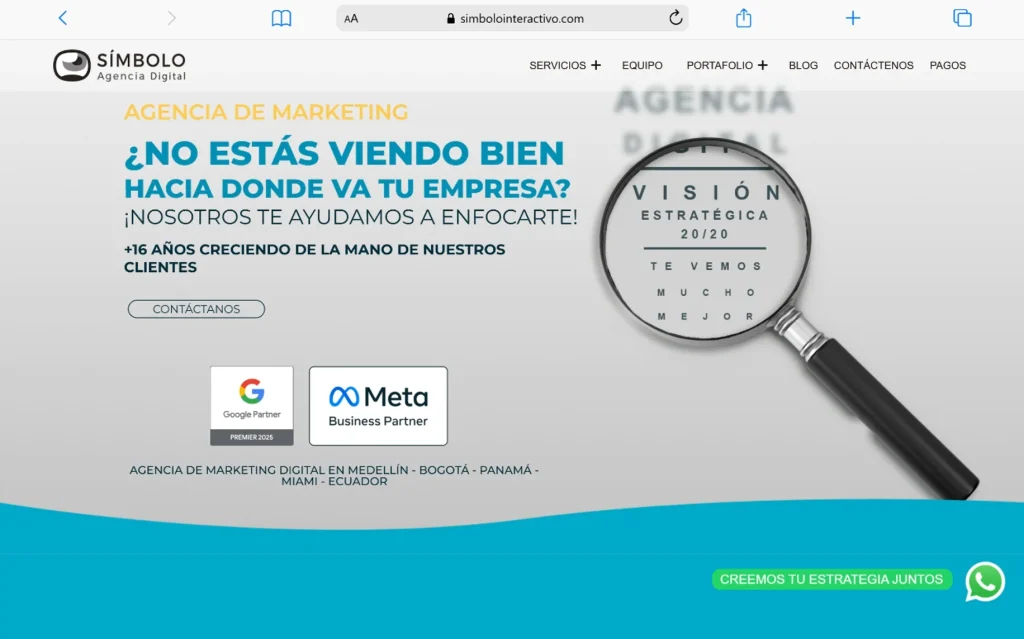 Top 9 de agencias de diseño web en Panamá: ¡descubre las mejores opciones para elevar tu presencia en línea aquí! Macbook Air www.simbolointeractivo.com 1 Símbolo interactivo
