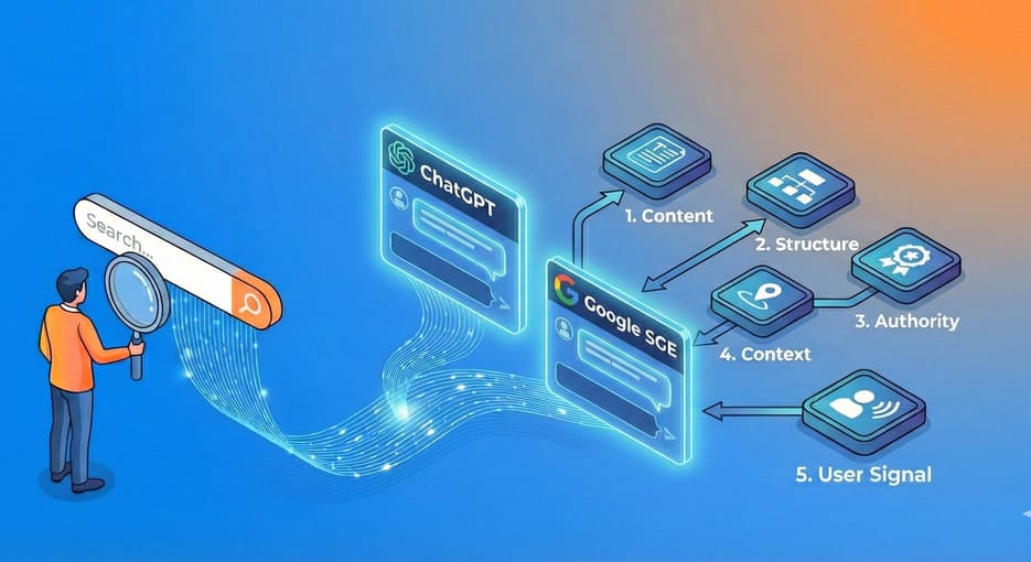 5 Estrategias para respuestas de ChatGPT y Google SGE