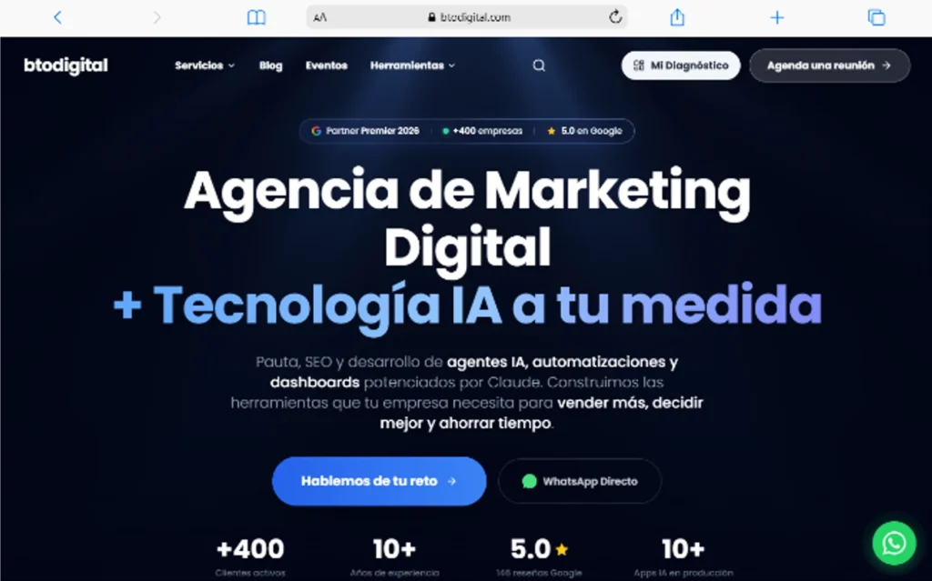 Top 7: mejores empresas de diseño de páginas web en Colombia Macbook Air btodigital.com Bto