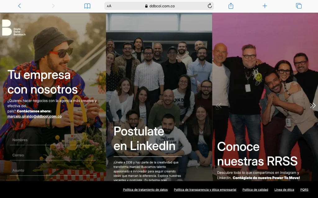 Las mejores agencias de publicidad en Colombia Macbook Air ddbcol.com .co Macbook air ddbcol. Com. Co